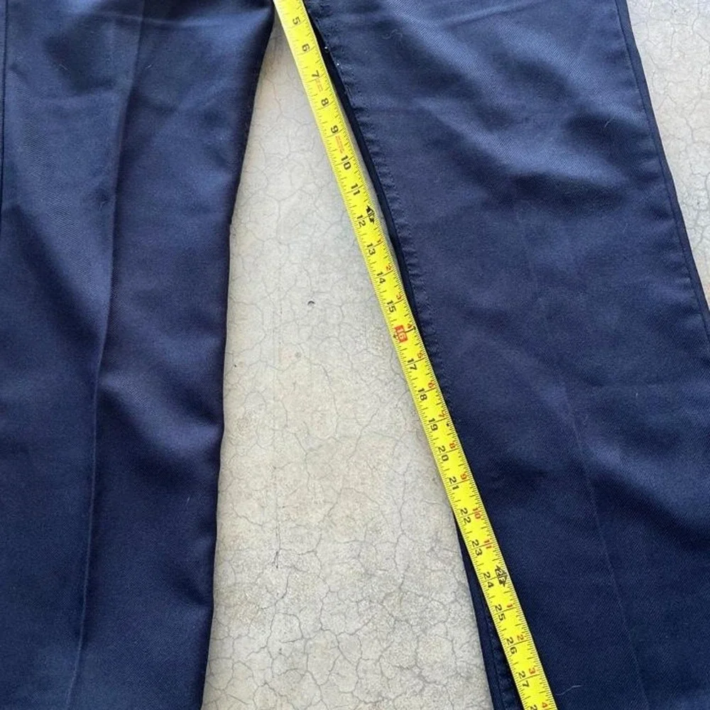 Vintage 70s/80s navy blue wrangler trouser pants 36
